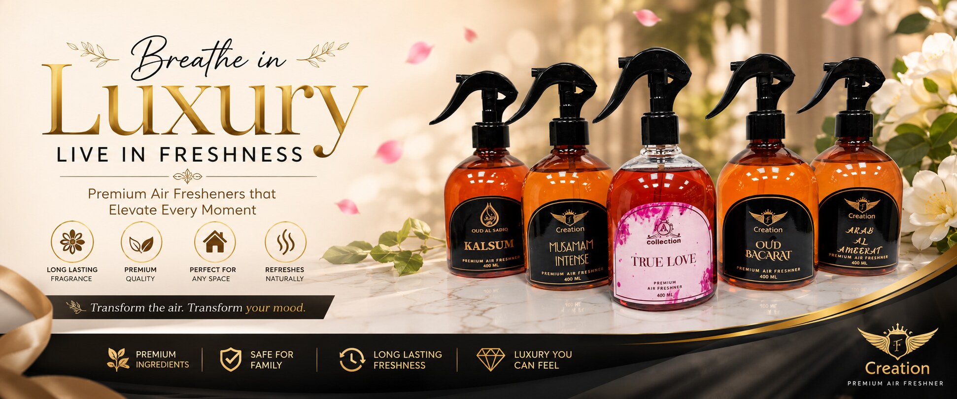 Breathe in Luxury - Live in Freshness