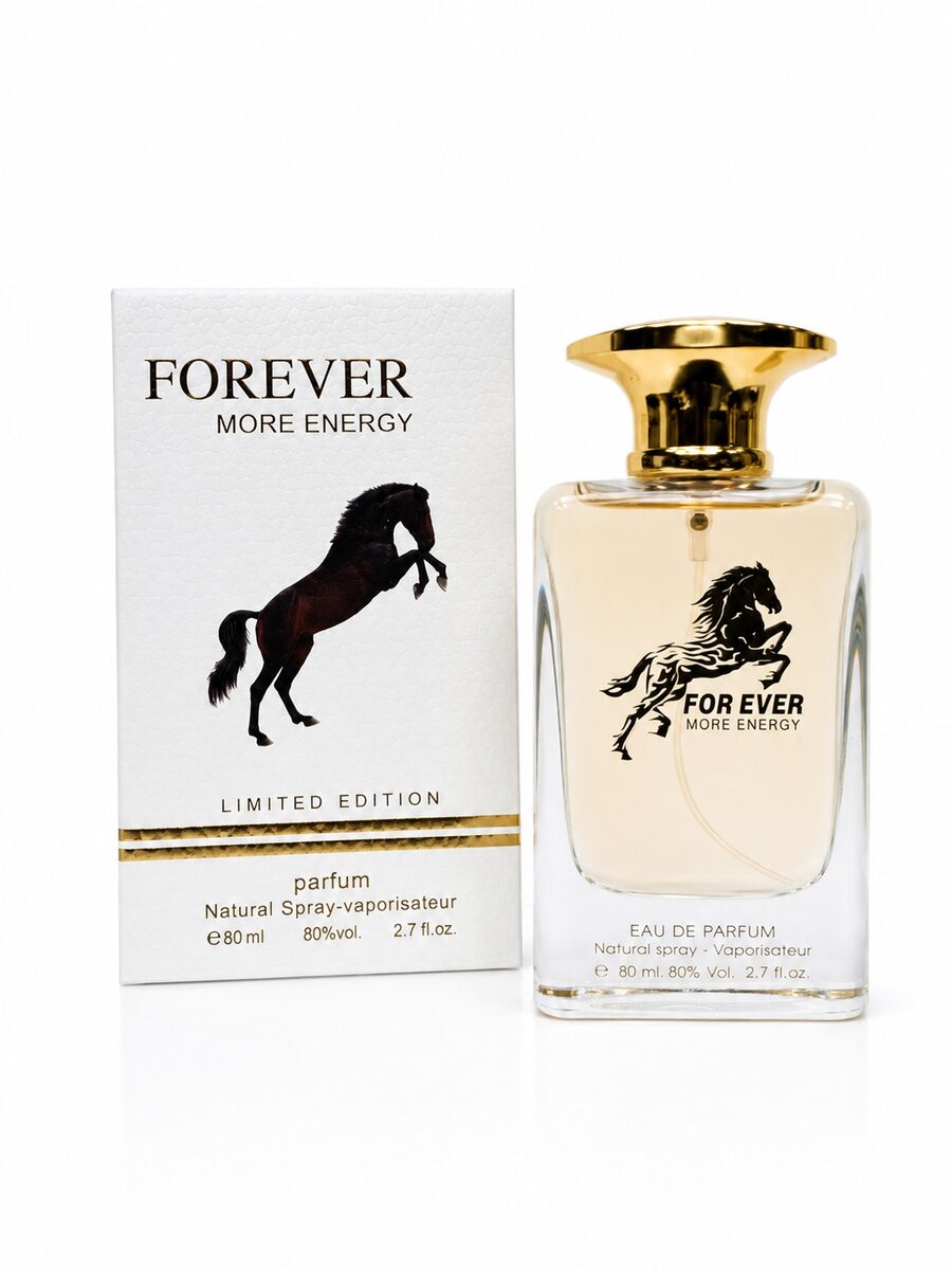 Forever More Energy perfume bottle, 80ml | Al Rehan Perfumes UAE