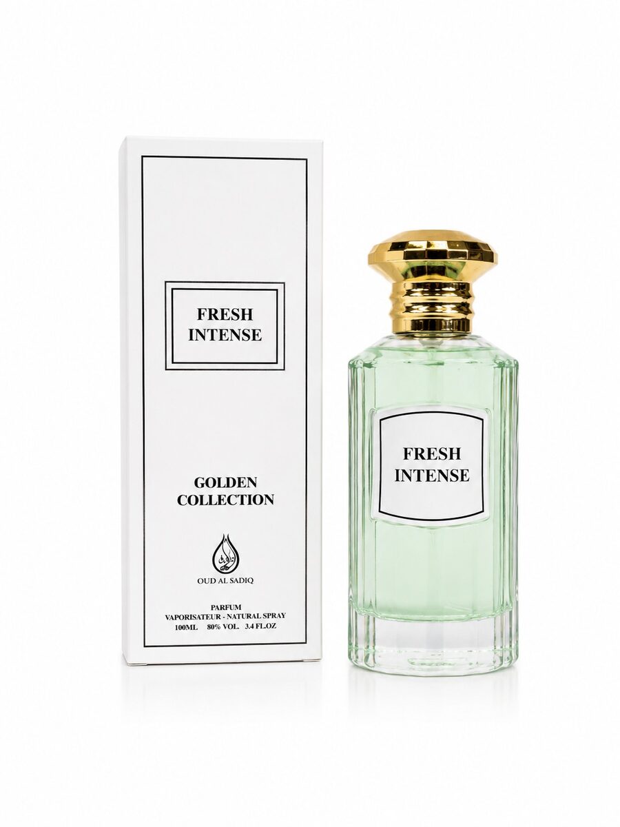 Fresh Intense Al Rehan green bottle perfume UAE