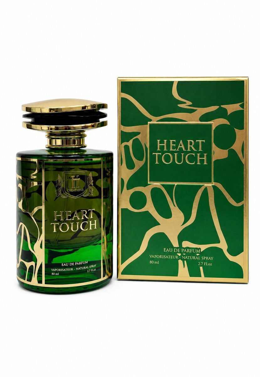 Heart Touch perfume bottle, 80ml | Al Rehan Perfumes UAE