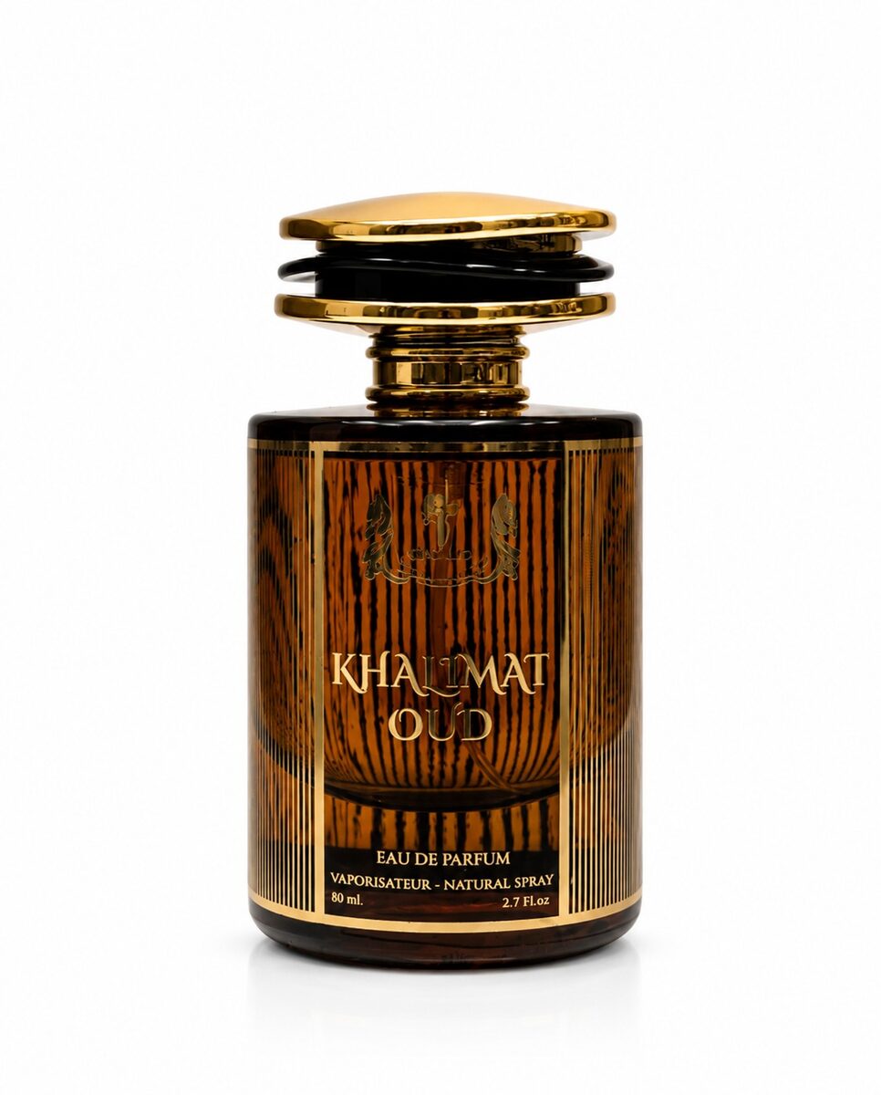 Khalimat Oud perfume bottle, 80ml | Al Rehan Perfumes UAE - view 2