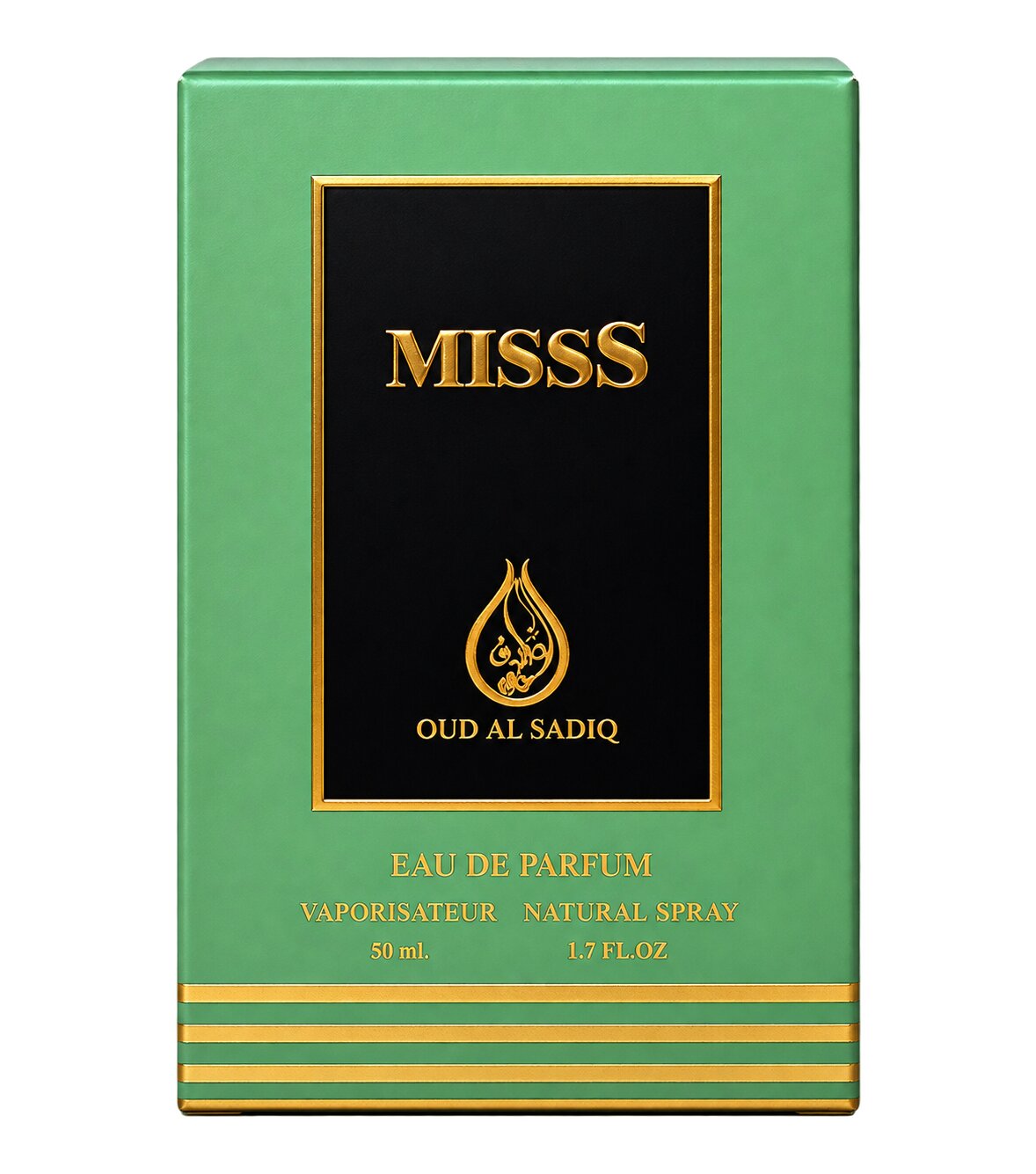 Misss perfume bottle, 50ml | Al Rehan Perfumes UAE - view 3