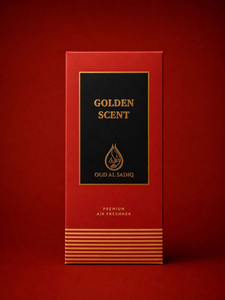 Golden Scent 400ml air freshener | Al Rehan Perfumes UAE - view 3