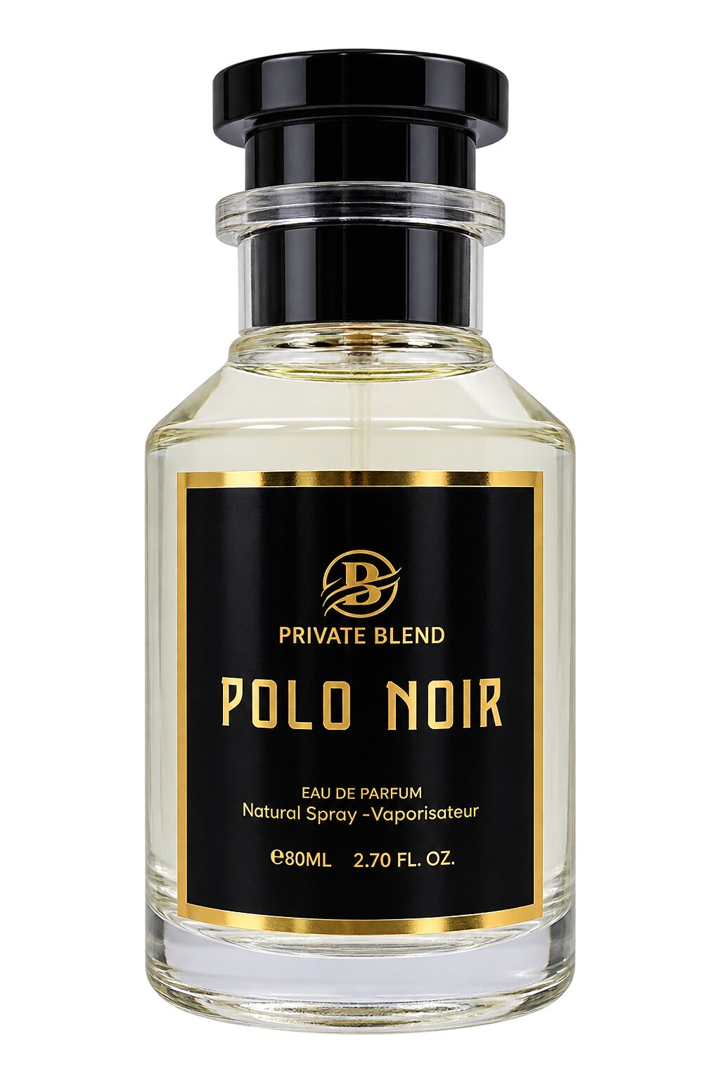 Polo Noir – Private Blend perfume bottle, 80ml | Al Rehan Perfumes UAE