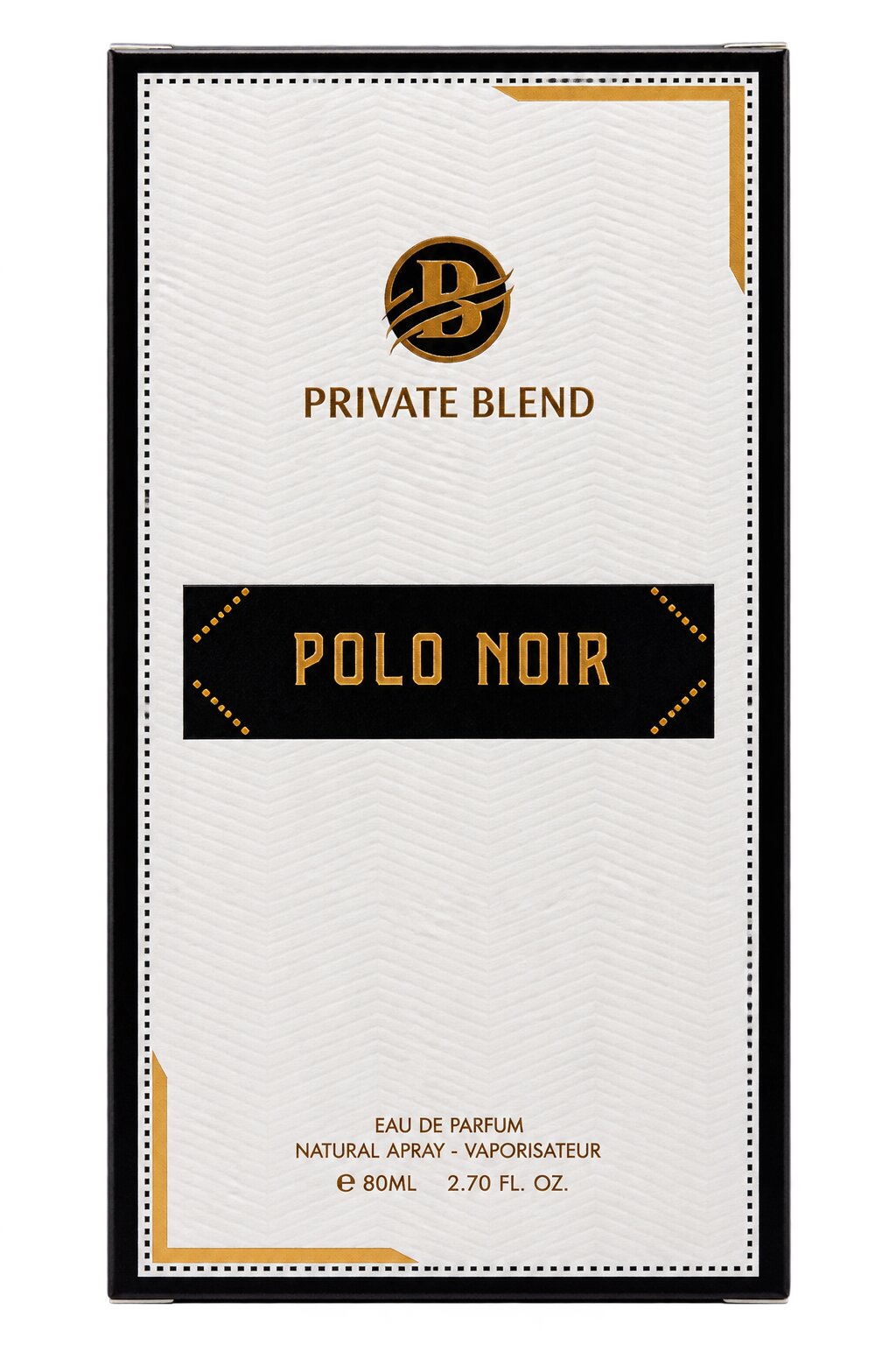 Polo Noir – Private Blend perfume bottle, 80ml | Al Rehan Perfumes UAE - view 3