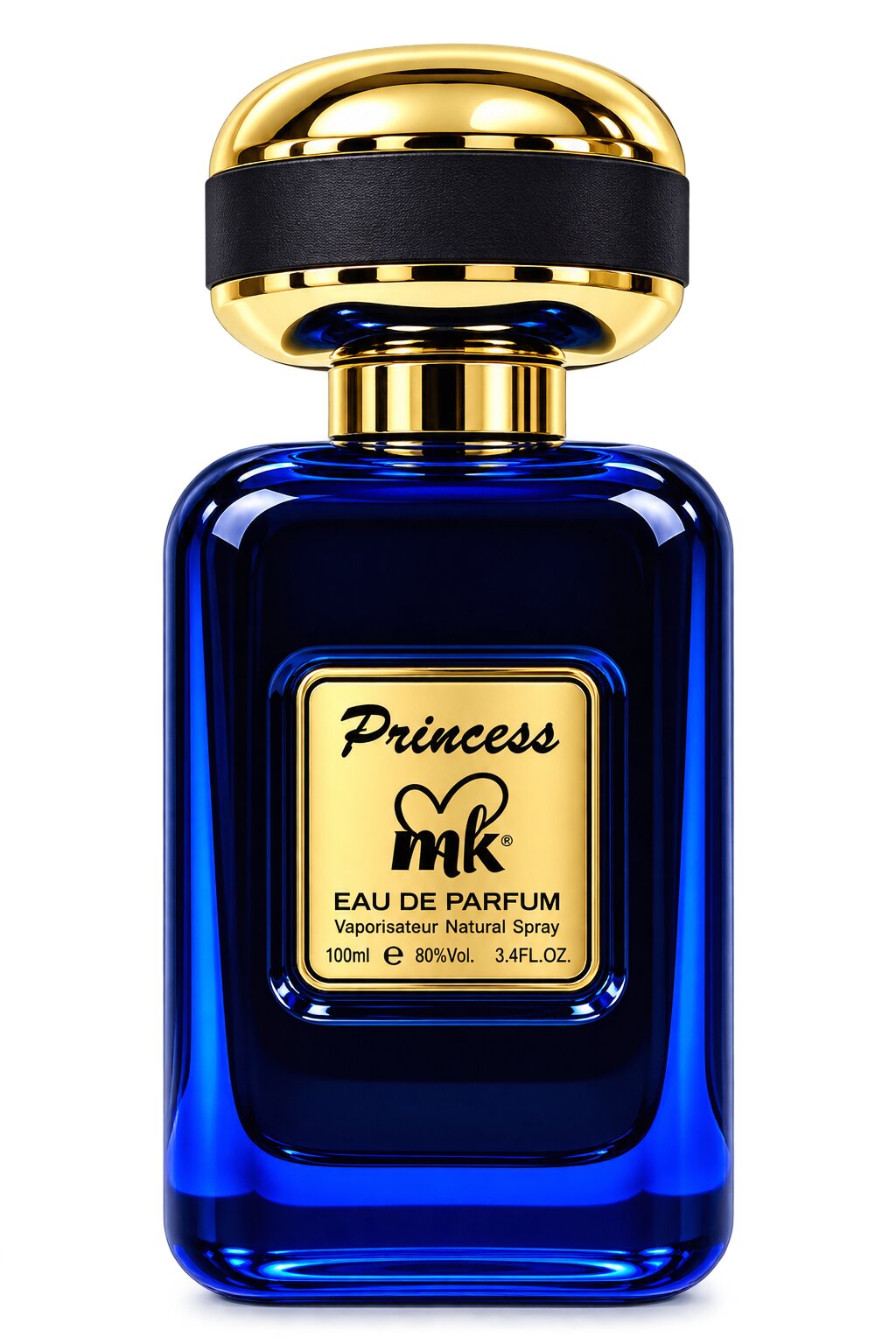 Princess Al Rehan deep blue bottle perfume UAE