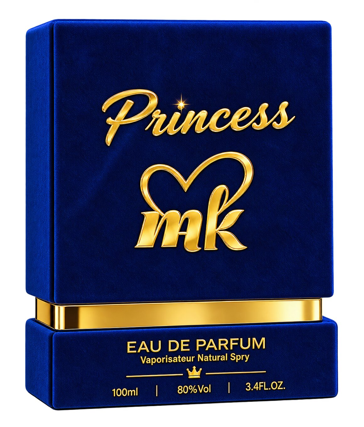 Princess Al Rehan deep blue bottle perfume UAE - view 3