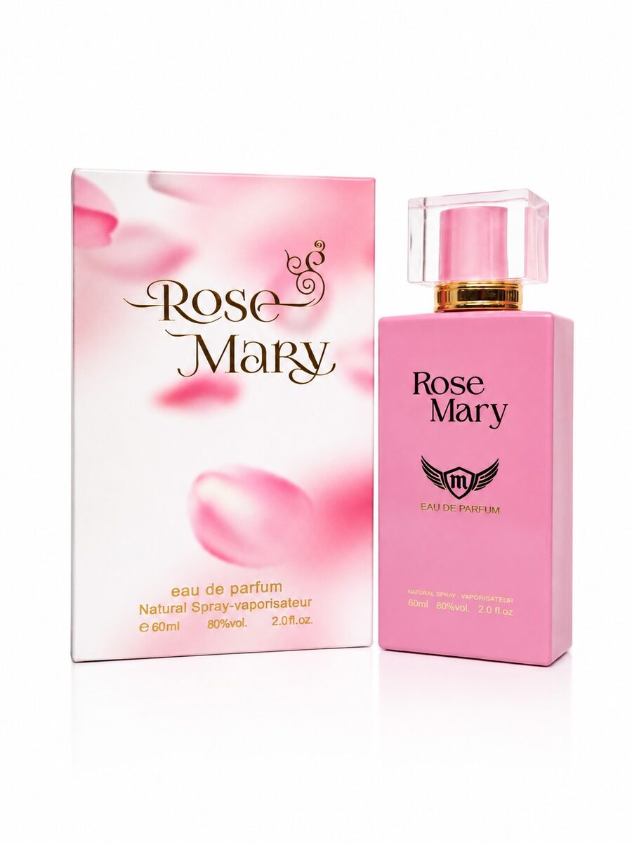 Rose Mary perfume bottle, 60ml | Al Rehan Perfumes UAE
