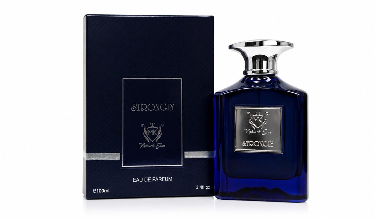 Strongly Al Rehan dark blue bottle perfume UAE - view 3