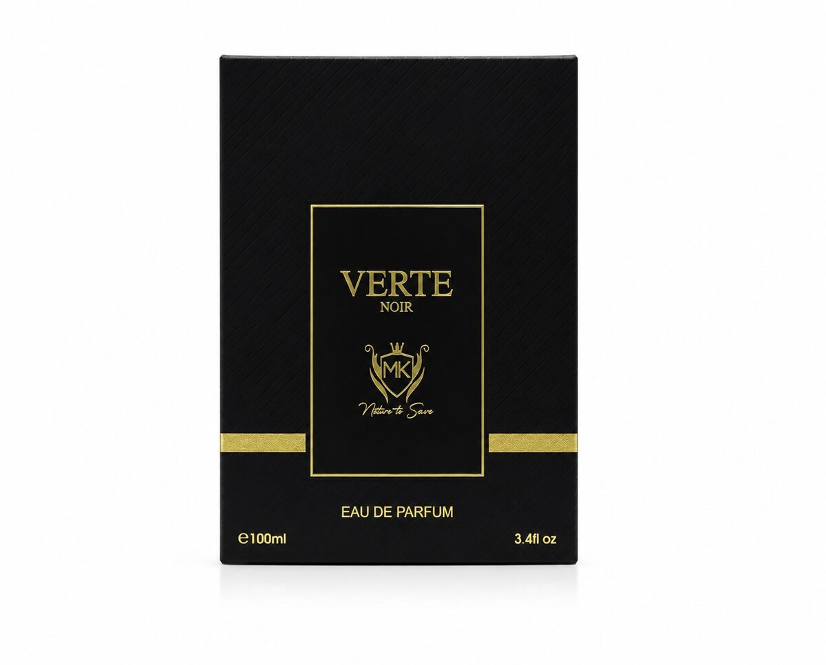 Verte Noir 100ml unisex woody oud perfume with black pepper, vetiver, amber and leather notes - view 2