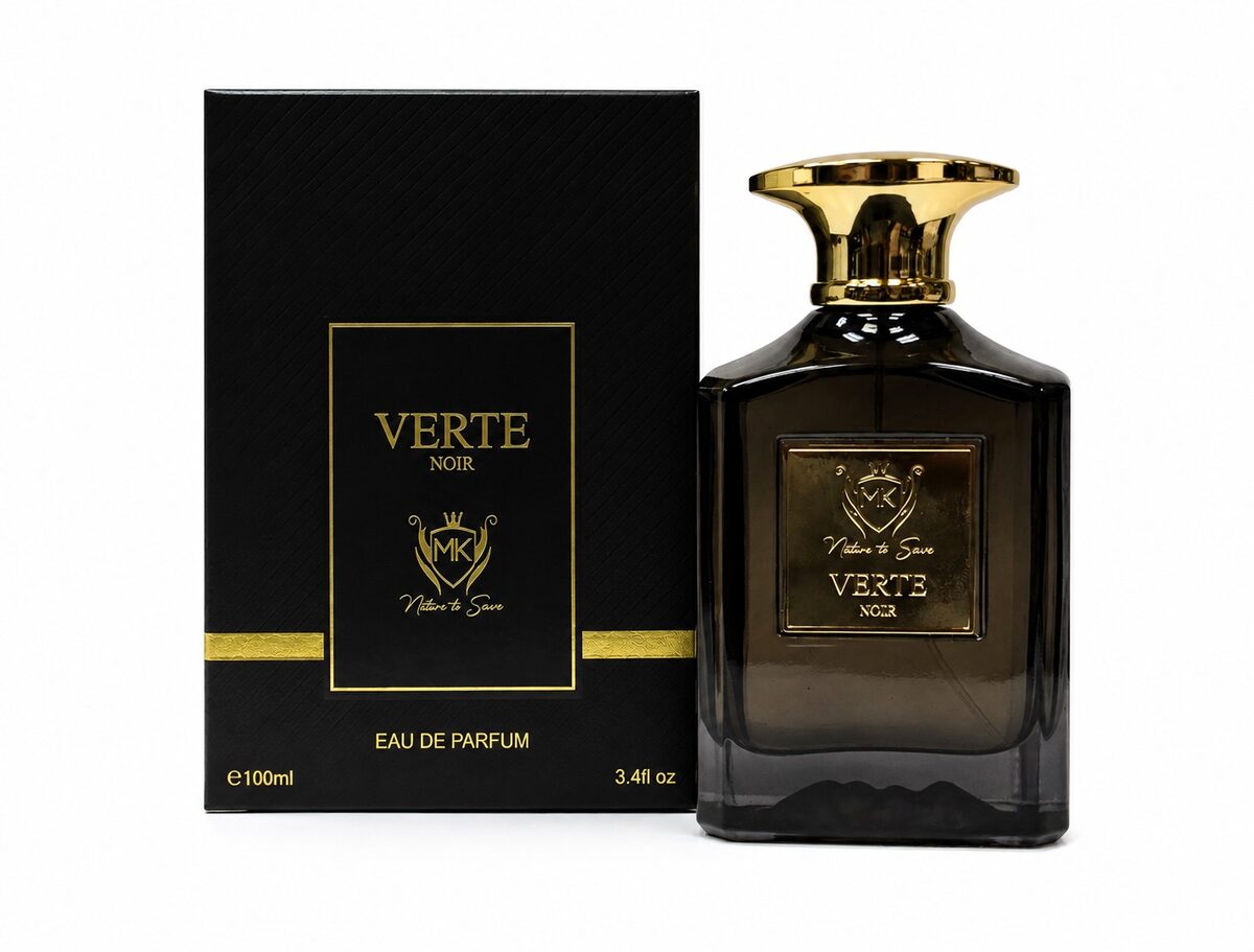 Verte Noir 100ml unisex woody oud perfume with black pepper, vetiver, amber and leather notes - view 3